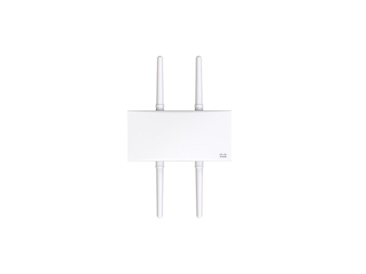 Meraki MR76 Wi-Fi 6 Outdoor AP, 1x 10/100/1000 BASE-T Ethernet (RJ45), support 802.11a/b/g/n/ax/ac, 2x2:2 MU-MIMO 802.11ax ,1 year hardware warranty with advanced replacement included