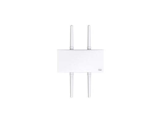 Meraki MR76 Wi-Fi 6 Outdoor AP, 1x 10/100/1000 BASE-T Ethernet (RJ45), support 802.11a/b/g/n/ax/ac, 2x2:2 MU-MIMO 802.11ax ,1 year hardware warranty with advanced replacement included