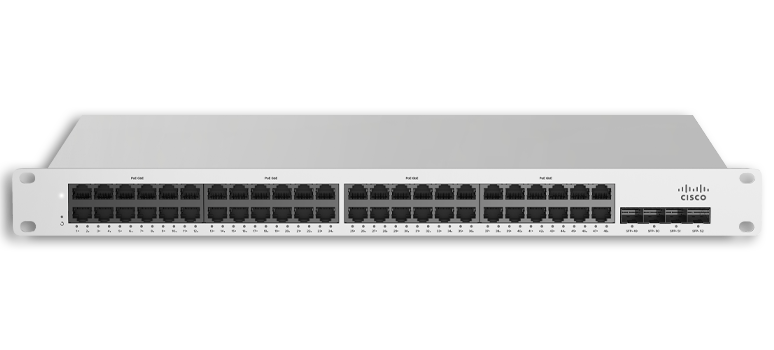 Commutateur Gigabit 48 ports empilable et géré Cisco Meraki MS225-48 L2