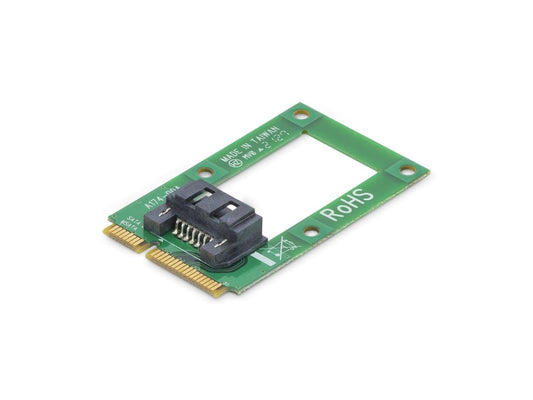 The StarTech MSAT2SAT3 adapter allows you to repurpose an mSATA port into a standard SATA interface, enabling connectivity with a broad range of 2.5" and 3.5" SATA drives and optical devices. Ideal for environments requiring enhanced storage flexibility, this compact green adapter provides an efficient method to boost system capacity without major upgrades. Built with TAA compliance and backed by a 2-year warranty, it's well-suited for both personal and enterprise-level deployments.
