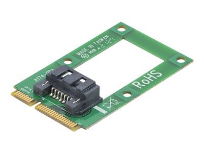 StarTech MSAT2SAT3 Adaptateur convertisseur mSATA vers SATA Vert