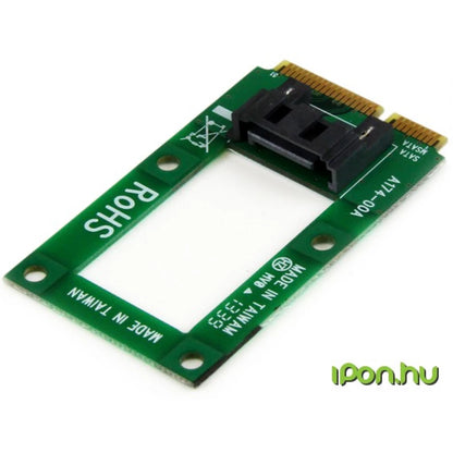 StarTech MSAT2SAT3 Adaptateur convertisseur mSATA vers SATA Vert