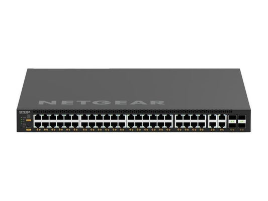 The NETGEAR M4350-44M4X4V is a managed switch designed for advanced networking demands in commercial and enterprise environments. TAA compliant and made in Taiwan, it provides robust connectivity driven by NETGEAR’s high-performance architecture. Suitable for government and institutional sectors requiring certified hardware.