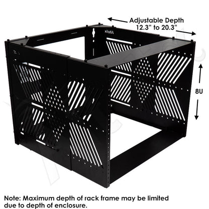 Kit de rack NVIDIA pour systèmes de 1U de largeur à profondeur standard