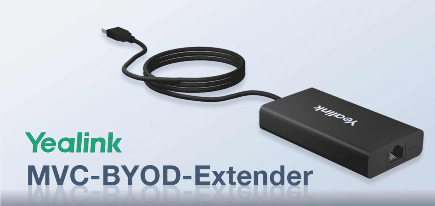 Yealink MVC-BYOD-EXTENDER Extension BYOD pour les équipes et les salles Zoom