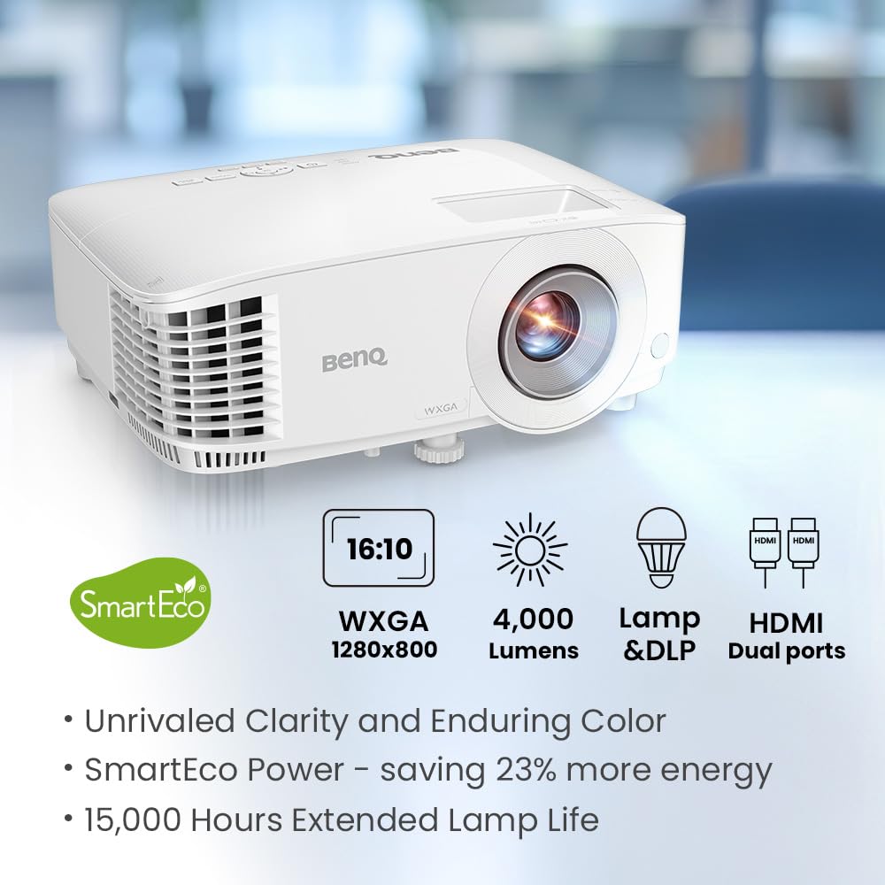 Projecteur DLP BenQ MW560 WXGA, 4 000 lumens, HDMI