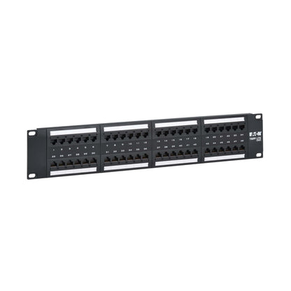 Panneau de brassage Eaton Tripp Lite 48 ports Cat6, 2U, conforme TAA, N252-P48