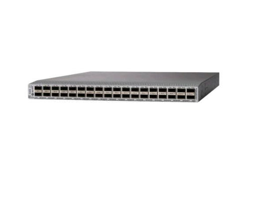 Cisco's Nexus 9336C-FX2 is a high-performance 36-port 100G/40G managed Layer 3 switch, delivered here in a 2-pack with 8 installed 100G optics. Designed for data center scalability and agility, it features advanced VXLAN support, robust Layer 3 capabilities, and MACsec security for high-volume enterprise network environments.