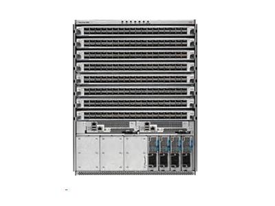 The Cisco Nexus 9508 Chassis delivers high-density, modular switching for datacenter-class networking. With eight linecard slots, Layer 3 managed switching capabilities, extensive standards support, and advanced QoS and security features, it's designed for scalability and optimized for enterprise and service provider environments.