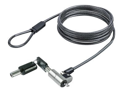 Câble antivol StarTech Nano pour ordinateur portable, 1,8 m, avec clé