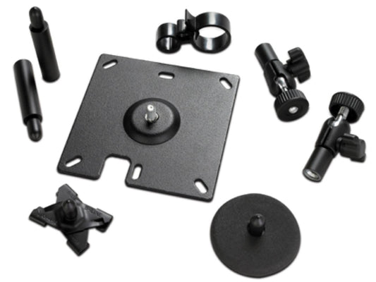 Surface Mounting Brackets designed by APC for use with NetBotz Room Monitor Appliance or Camera Pod. These brackets provide a solid and secure mounting option, enhancing the installation flexibility of your NetBotz equipment. Durable and compliant with TAA standards, they are backed by a 2-year repair or replace service.