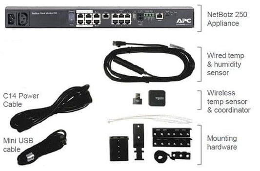APC NetBotz Surveillance 10 Node Pack License, WIN, TAA Compliant