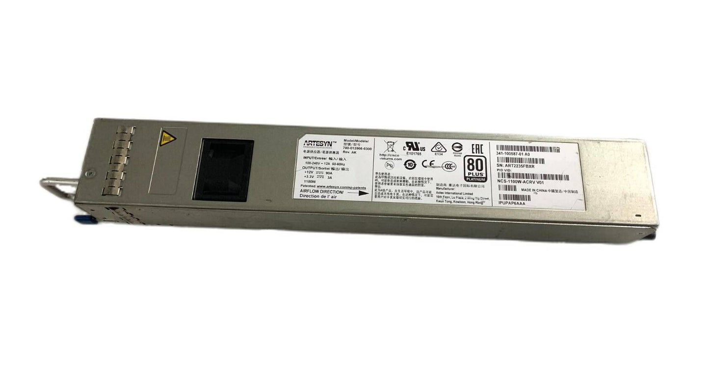 Cisco NCS 5500 AC 1100W Power Supply Port-S Exhaust/Back-to-Front