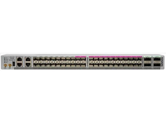 The CISCO NCS-5501-SE router offers exceptional scalability with a compact 1RU chassis featuring 40x10G and 4x100G Ethernet ports, tailored for high-performance enterprise and service provider networks. With built-in support for BGP, OSPFv2, and ISIS, this platform enables robust routing performance and protocol flexibility. Operating at 100Gbps and consuming only 260W, it delivers reliable throughput with power efficiency.