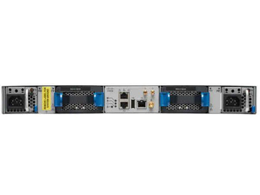 The Cisco NCS 55A1 Fixed Chassis delivers high-density aggregation with 48x25G and 6x100G ports, providing robust routing performance for modern networks. Designed for rack-mount deployment, this 1U router supports a wide range of advanced features and protocols, including Cisco IOS XR and high-scale route processing. With integrated security options like MACsec and redundant power, it’s a powerful solution for scalable infrastructure.