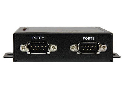Connect, configure, and control two RS232 serial devices remotely using the StarTech 2-Port Serial-to-IP Ethernet Device Server. Designed for secure and efficient data transmission, this compact, mountable unit enables seamless integration of legacy serial equipment with modern IP-based networks. Ideal for industrial environments requiring remote device management.