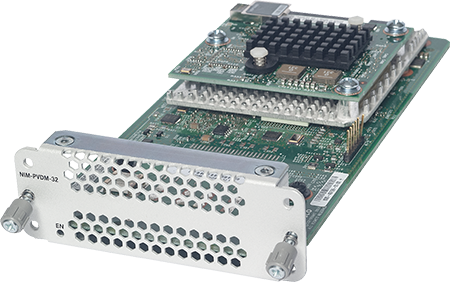 Module d'interface réseau DSP 256 canaux CISCO NIM-PVDM-256-RF