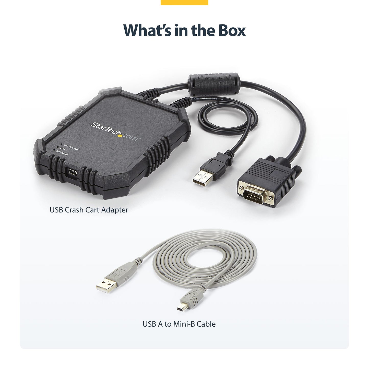 StarTech NOTECONS02X Laptop-to-Server Portable USB KVM Console