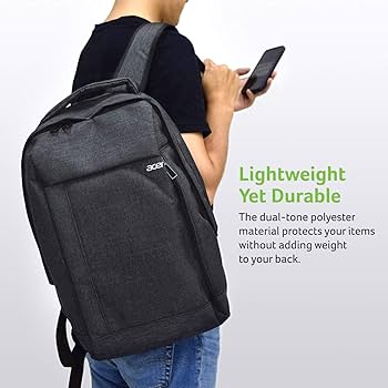 Sac à dos de voyage ACER gris léger pour ordinateur portable 15,6 pouces
