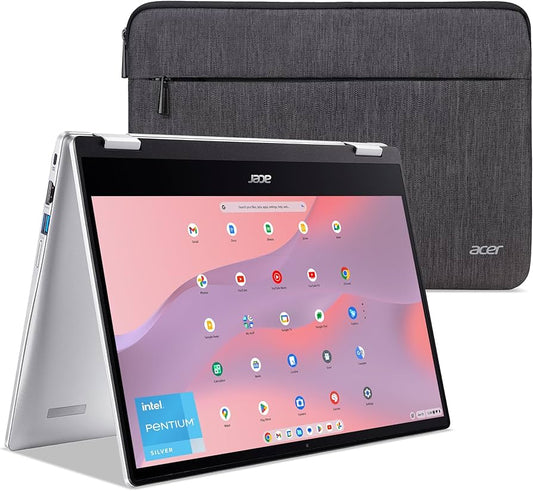 ACER Chromebook Spin 314, écran tactile Full HD 14", Pentium Silver N6000, 8 Go, 128 Go eMMC