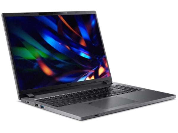 The Acer TravelMate P2 TMP216-51-502A is a 16-inch business-oriented notebook featuring a 1920x1200 IPS display, 13th Gen Intel Core i5-1335U processor, and 16GB DDR4 RAM. Designed for performance and durability, it includes a 512GB PCIe NVMe SSD, Intel Wi-Fi 6E, Bluetooth 5.1, Gigabit Ethernet, and Microsoft Windows 11 Pro—ideal for mobile professionals. With military-grade MIL-STD-810G certification, EPEAT Gold, and ENERGY STAR compliance, it's built for both sustainability and portability.