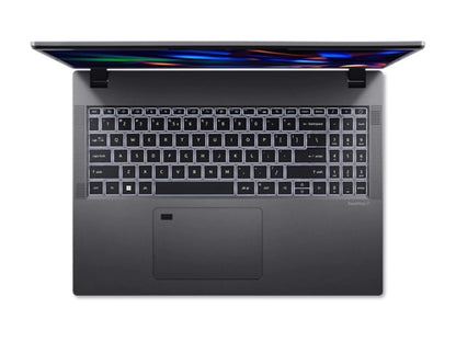 The Acer TravelMate P2 TMP216-51-502A is a 16-inch business-oriented notebook featuring a 1920x1200 IPS display, 13th Gen Intel Core i5-1335U processor, and 16GB DDR4 RAM. Designed for performance and durability, it includes a 512GB PCIe NVMe SSD, Intel Wi-Fi 6E, Bluetooth 5.1, Gigabit Ethernet, and Microsoft Windows 11 Pro—ideal for mobile professionals. With military-grade MIL-STD-810G certification, EPEAT Gold, and ENERGY STAR compliance, it's built for both sustainability and portability.