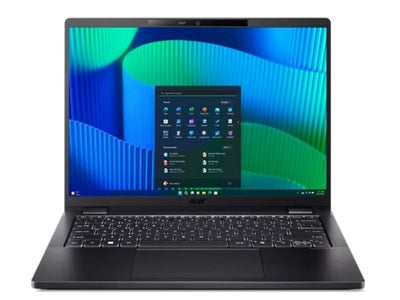 The ACER TravelMate P6 14 combines portable performance with advanced enterprise features. Powered by the Intel Core Ultra 7 165H processor and 32GB LPDDR5X RAM, it offers top-tier multitasking and AI-enabled computing. With a 1TB PCIe Gen4 SSD, Intel Arc graphics, 12-hour battery life, and premium display, it's ideal for professionals on the move.