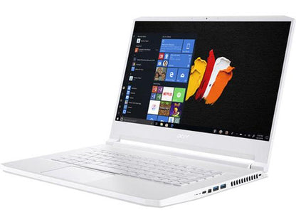 The Acer CN715-71-73A9 combines performance and immersive visuals in a sleek notebook form factor. It's equipped with a powerful Intel Core i7-9750H processor, an NVIDIA GeForce RTX 2080 GPU, and a stunning 15.6-inch UHD 4K display. This laptop is designed to deliver high productivity for creators, gamers, or power users demanding top-tier hardware.