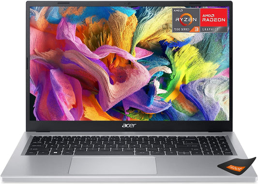 ACER 15.6" Ryzen 3 7320U Laptop, 8GB LPDDR5, 256GB SSD, Win11 Home