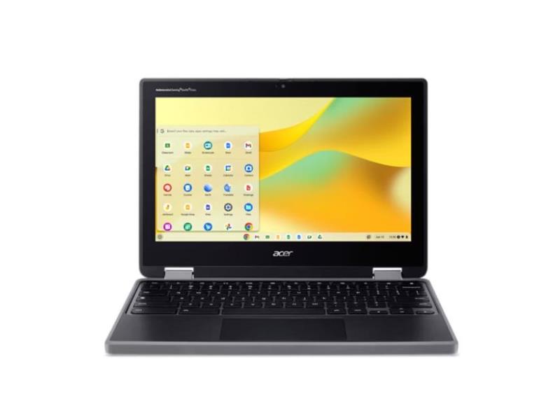 The ACER Spin 311 R724T is a compact and durable 11.6-inch Chromebook designed for versatility and mobility. It features a multi-touch IPS display, MediaTek Kompanio 528 octa-core processor, 8GB LPDDR4X RAM, and 64GB eMMC storage. With up to 16 hours of battery life and rugged MIL-STD 810H certification, it’s built for performance in both education and business environments.