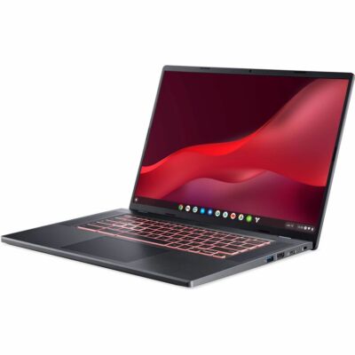 Chromebook ACER 16 pouces, processeur i5-1240P, 16 Go de RAM, SSD 256 Go, ChromeOS