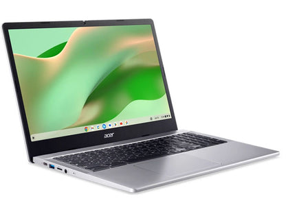 ACER CB315-5H-C4Z5 15.6IN. 1920X1080 IPS DISPLAY, INTEL N100, 8GB LPDDR5 RAM, 64GB EMMC, CHROME OS, INTEL WIFI 6E AX211, BLUETOOTH 5.1, UP TO 11.5