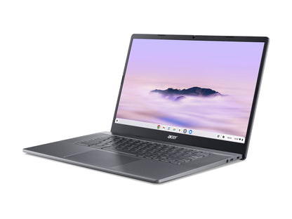 Chromebook ACER 15,6 pouces, Intel Core 5 120U, 8 Go, SSD 256 Go, ChromeOS