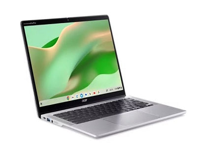The ACER Chromebook Spin 314 CP314-2HN is a versatile and powerful 14-inch Chromebook designed for productivity and mobility. Featuring a responsive WUXGA touchscreen display, Intel Core i3-N305 processor, and 8GB LPDDR5 RAM, it handles multitasking with ease. With ChromeOS, Wi-Fi 6E connectivity, and enterprise features like TPM and Zero-touch Enrollment, this laptop is ideal for secure business environments.