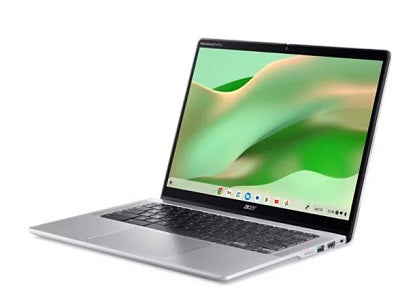 The ACER Chromebook Spin 314 CP314-2HN is a versatile and powerful 14-inch Chromebook designed for productivity and mobility. Featuring a responsive WUXGA touchscreen display, Intel Core i3-N305 processor, and 8GB LPDDR5 RAM, it handles multitasking with ease. With ChromeOS, Wi-Fi 6E connectivity, and enterprise features like TPM and Zero-touch Enrollment, this laptop is ideal for secure business environments.
