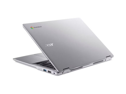 ACER's 14-inch Chromebook packs power and portability with an Intel Core i3 N305 processor, vibrant WUXGA 1920x1200 IPS touchscreen, and fast LPDDR5 memory. With ChromeOS, Intel WiFi 6E AX211 for blazing connectivity, and up to 10 hours of battery life, it's ideal for productivity on the go. Integrated TPM, Kensington Lock support, and ENERGY STAR certification add layers of security and efficiency.