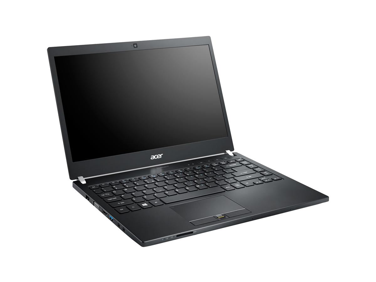 The ACER TravelMate Pro TMP645-M-7653 is a professional-grade 14-inch notebook designed with business performance in mind. Equipped with a 4th Gen Intel Core i7-4500U processor, 8GB DDR3L memory, and a speedy 256GB SSD, it balances performance and portability. With Windows 7 Pro and an upgrade path to Windows 8 Pro, it's ideal for professional environments needing long-term support.