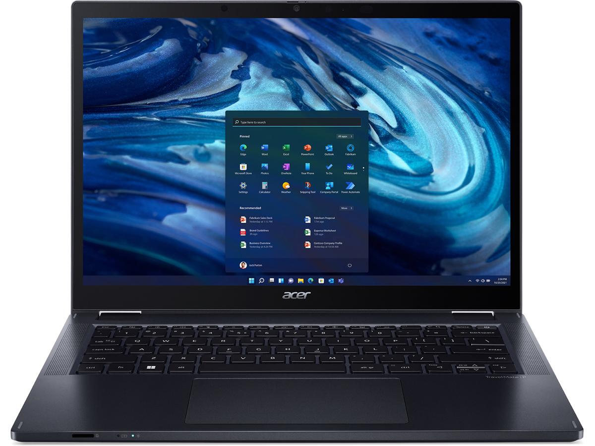 ACER TMP414RN-52-58HG is a 14-inch 2-in-1 laptop featuring a 1920 x 1200 IPS multi-touch display, Intel Core i5-1240P processor, 16GB DDR5 RAM, and 512GB PCIe Gen 4 NVMe SSD. It includes Windows 10 Pro, Wi-Fi 6E, a backlit keyboard, fingerprint sensor, and a 2-year limited warranty. Designed for versatile business use and mobility, it also comes with an Acer Active Stylus pen.