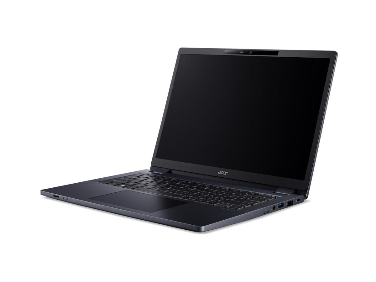 ACER TMP414-53-59HV-LOE CORE I5-1335U, 16GB MEMORY, MICROSD, WIFI 6E 2X2 BT INTEL CNVI, FINGER PRINT, FULL HIGH DEFINITION CAMERA, 56WH BATTERY, TPM,