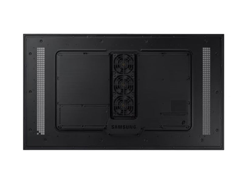 The SAMSUNG OH55A-S2 is a high-brightness 55-inch LED display ideal for digital signage in demanding environments. Featuring a 1920x1080 resolution, 8ms response time, and a luminance level of 3,500 nits, it ensures high visibility even under direct sunlight. With TAA compliance and Mexican origin (COO), it's designed for both government and commercial applications.