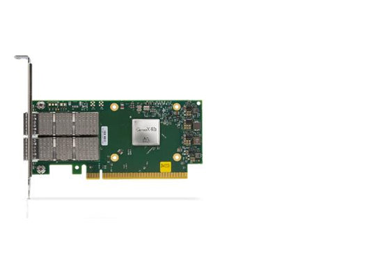 Mellanox MCX623106ASCDAT 100Gb Ethernet 2-Port QSFP56 Adapter for HPE servers offers high-speed, low-latency connectivity for enterprise data needs. Designed for latency-sensitive applications, this TAA-compliant adapter ensures streamlined performance in HPE Gen10 Plus environments. Ideal for data centers, virtualization, and cloud networking use cases.