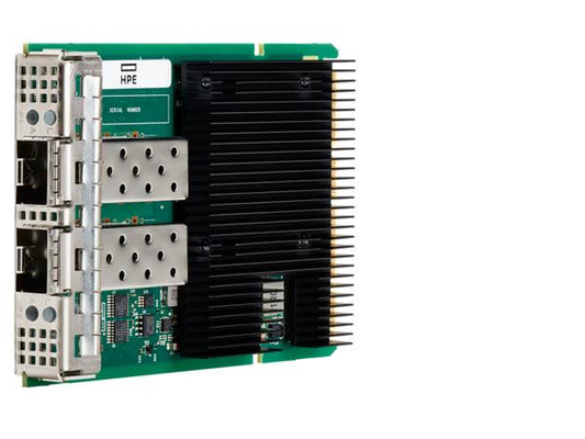Broadcom BCM57412 10Gb 2-Port SFP+ OCP3 Ethernet Adapter from HP, designed for HPE systems, delivers high-speed networking with dual 10Gb SFP+ ports. Compatible with OCP3 infrastructure, it ensures reliable, wired connectivity for data-intensive workloads in enterprise environments. TAA-compliant and manufactured in the USA.