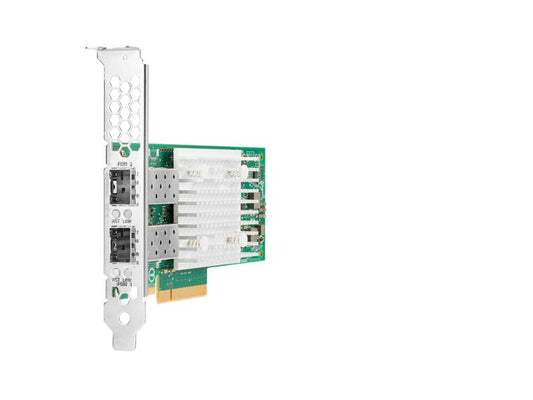 Broadcom BCM57412 Ethernet 10Gb 2port SFP+ Adapter for HPE - P26259-B21. This dual-port 10GbE network adapter delivers high-speed connectivity and broad compatibility for HPE systems, ideal for data-intensive applications in enterprise environments.