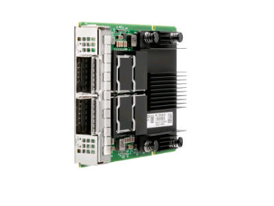 The HPE IB HDR/EN 200Gb 2P QSFP56 OCP3 Adapter delivers high-performance connectivity with dual 200Gb QSFP56 ports, ideal for data-intensive networking environments. With support for DAC and AOC cabling and a 3-year warranty, it ensures both speed and reliability for enterprise networking deployments.