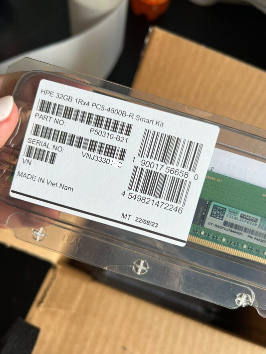 HPE 32GB DDR5-4800 RDIMM Smart Memory Kit (P50310-B21)