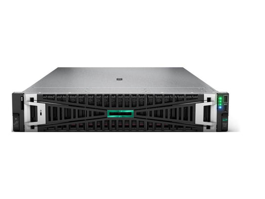 The HPE ProLiant DL380 Gen11 is a compact, high-performance 2U server designed for data-intensive and hybrid IT environments. Equipped with an Intel Xeon Gold 5416S processor, 32GB of DDR5 RDIMM memory, and an MR408i-o storage controller, this unit offers powerful computing and expansion capabilities out of the box. Ready for enterprise workloads, it includes 8 SFF bays and a 800W Platinum power supply for efficiency and scalability.