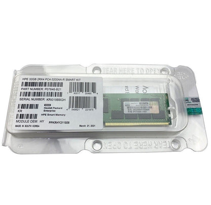 Kit de mémoire HPE DDR4 UDIMM 32 Go 2Rx4 PC4-3200AA-R