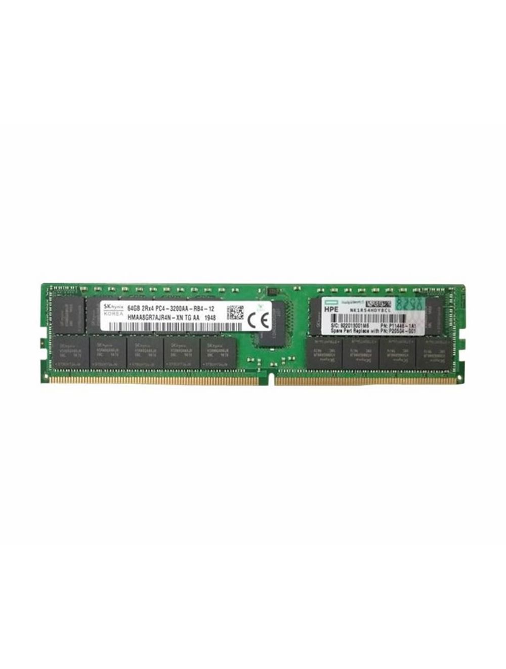 Kit de mémoire DDR4 HPE 64 Go 2Rx4 PC4-3200AA-R
