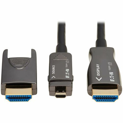 Câble HDMI 8K à fibre optique Eaton Tripp Lite, M/M, détachable, 40 m