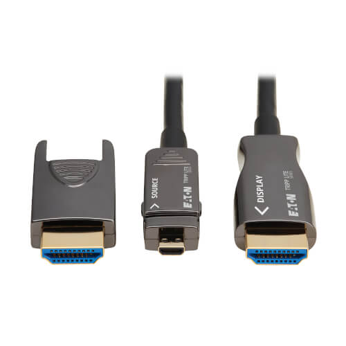 Câble HDMI 8K à fibre optique Eaton Tripp Lite, M/M, détachable, 40 m